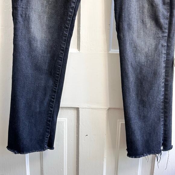 Mother The Rascal Ankle Snippet Jeans in Night Hawk - Picture 4 of 11